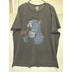 Junk Food Marvel Captain America Men’s t-shirt XL Avengers 2012